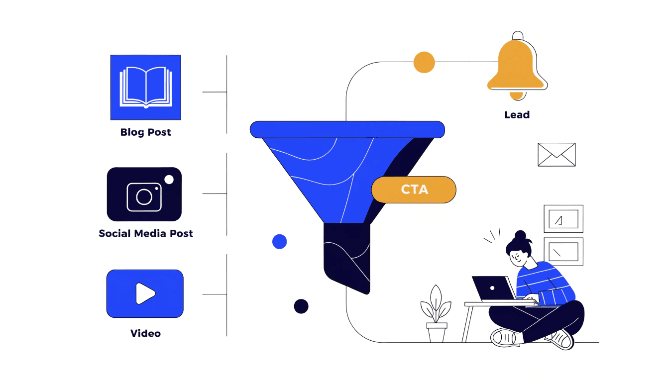 how to generate leads through content marketing