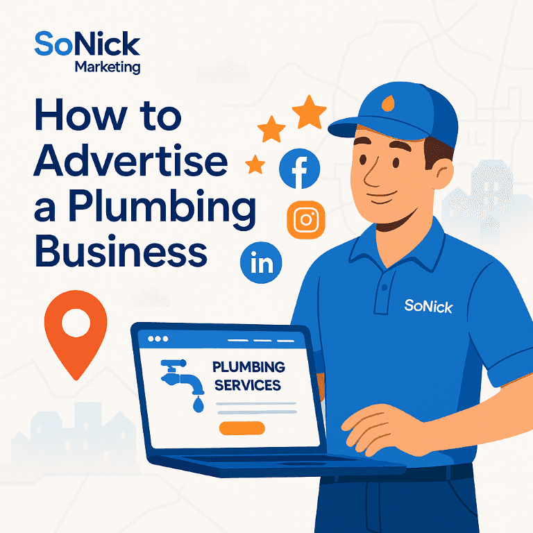 how to advertise a plumbing business